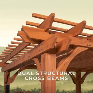 12x12 Beaumont Pergola - Image 5