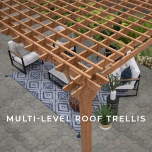 12x12 Beaumont Pergola - Image 7