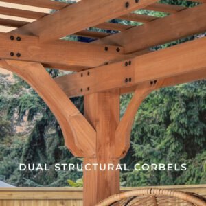 12x12 Beaumont Pergola - Image 6