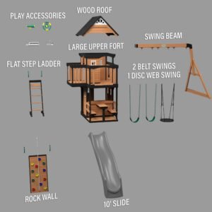 Canyon Creek Swing Set - Image 11
