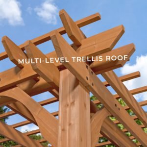 12x10 Beaumont Pergola - Image 5