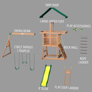 Mount McKinley Swing Set - Image 11