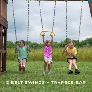 Skyfort III Swing Set - Image 7