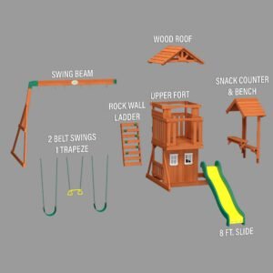 Tanglewood Swing Set - Image 7