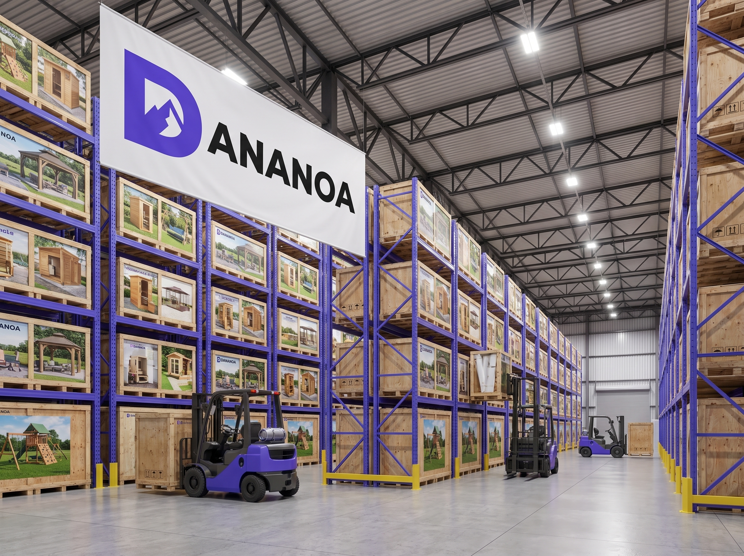 Outdoor products prepared for fulfillment