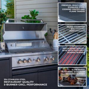 Fusion Flame Outdoor Kitchen - Image 6