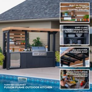 Fusion Flame Outdoor Kitchen - Image 5