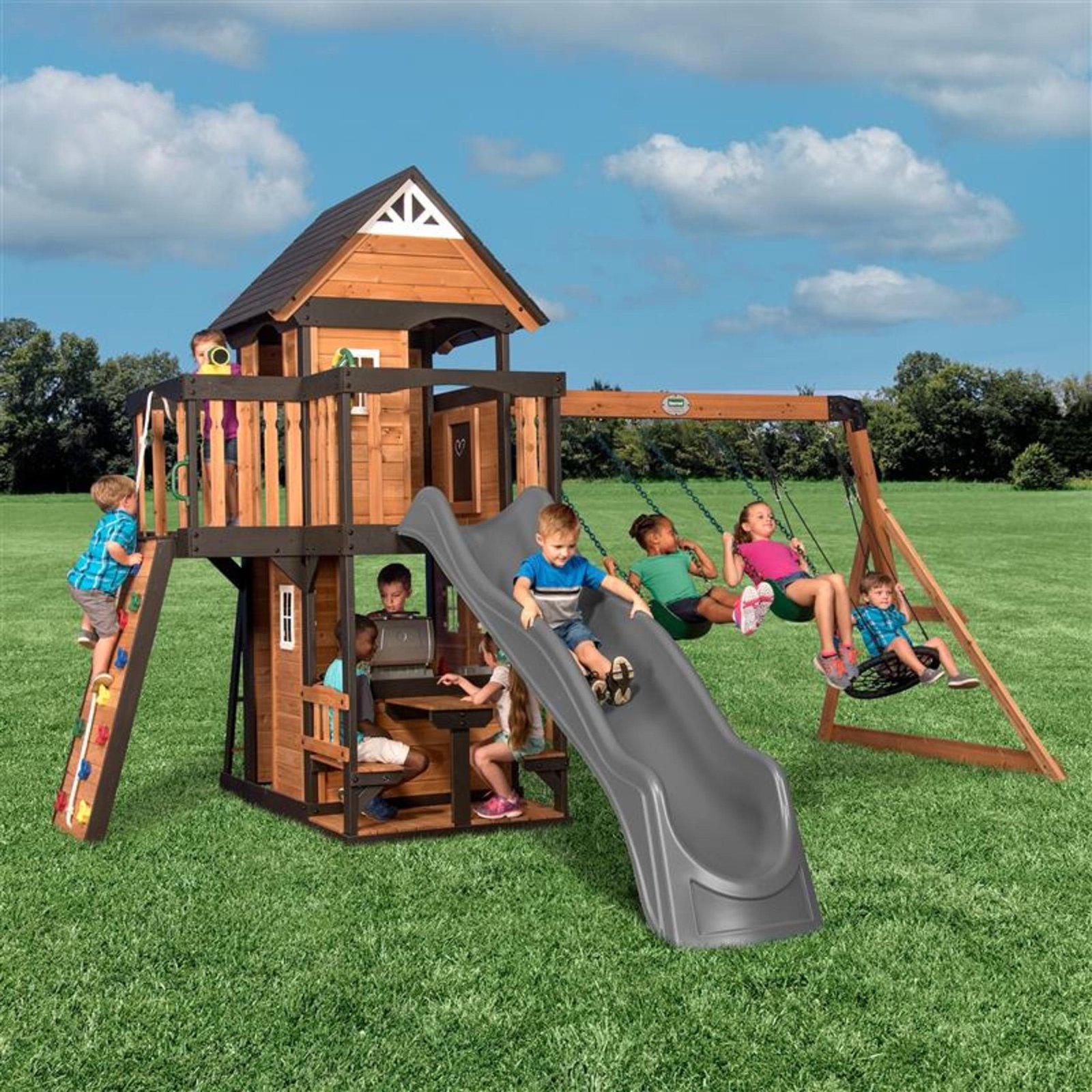 utrd6knqpcwcyvgy23ra Canyon Creek Swing Set - Image 1
