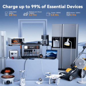 Oscal PowerMax 6000 | 6000W Portable Power Station with 120/240V Dual Voltage - Image 47