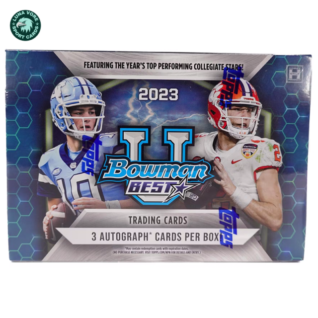 2023 Bowman University Best Football Breaker’s Delight Box