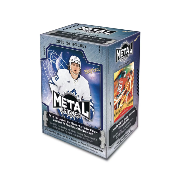 2025-26 Upper Deck Skybox Metal Universe Hockey Blaster 20-Box Case