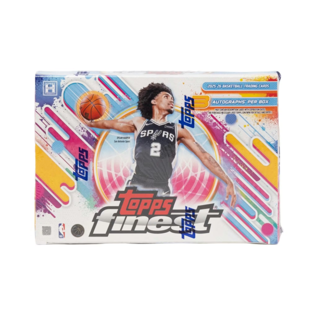 2025-26 Topps Finest Basketball Breaker’s Delight Box