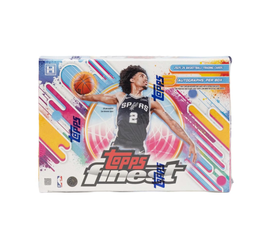 2025-26 Topps Finest Basketball Breaker’s Delight Box