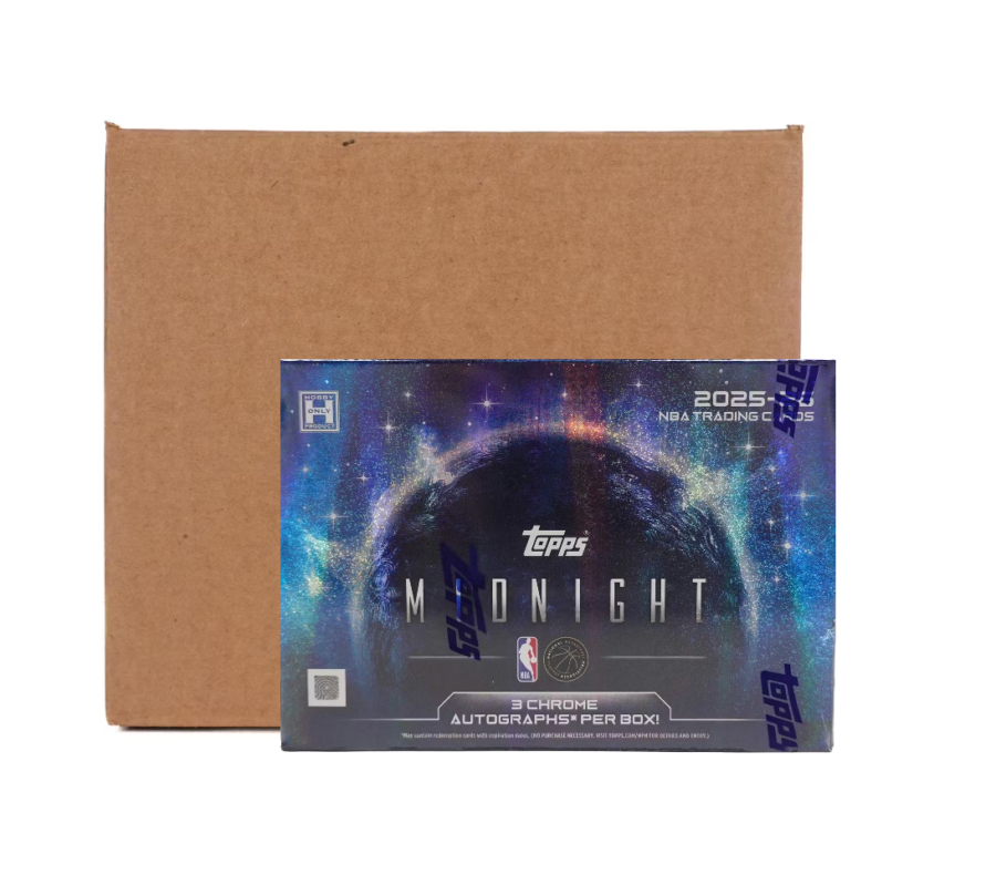 2025-26 Topps Midnight Basketball Hobby 8-Box Case