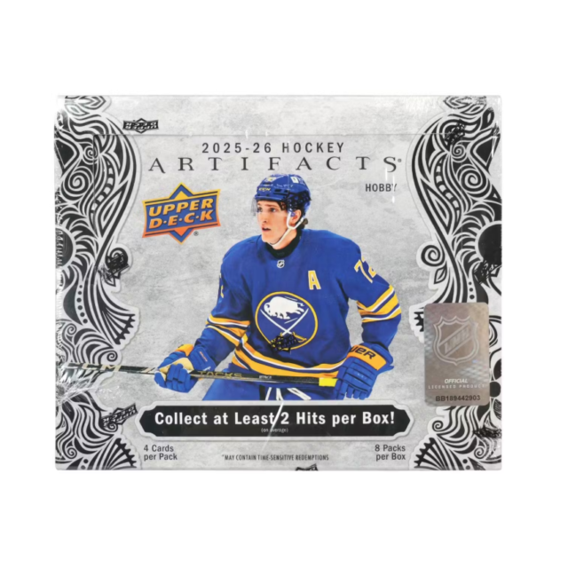 2025-26 Upper Deck Artifacts Hockey Hobby Box