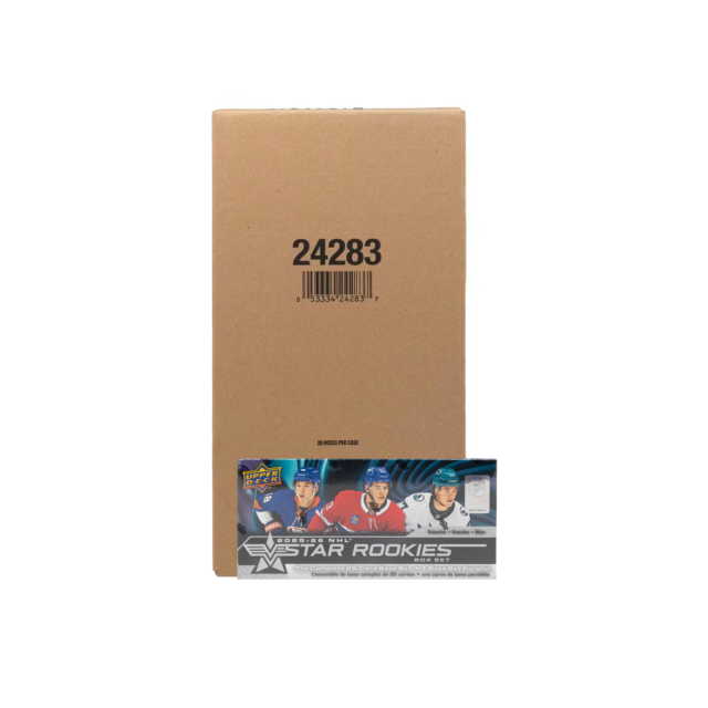 2025-26 Upper Deck Hockey Star Rookies Box 20-Set Case