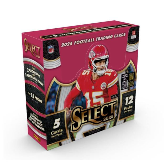 2025 Panini Select Football Hobby Box