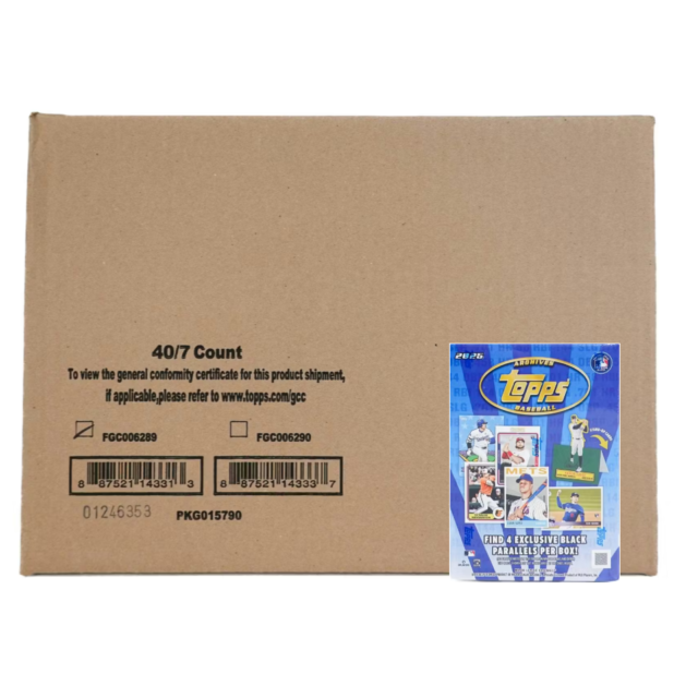 2025 Topps Archives Baseball Blaster 40-Box Case