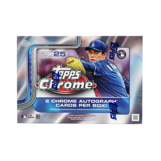 2025 Topps Chrome Baseball Breaker’s Delight Box