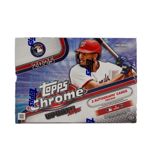 2025 Topps Chrome Update Series Baseball Breaker’s Delight Box