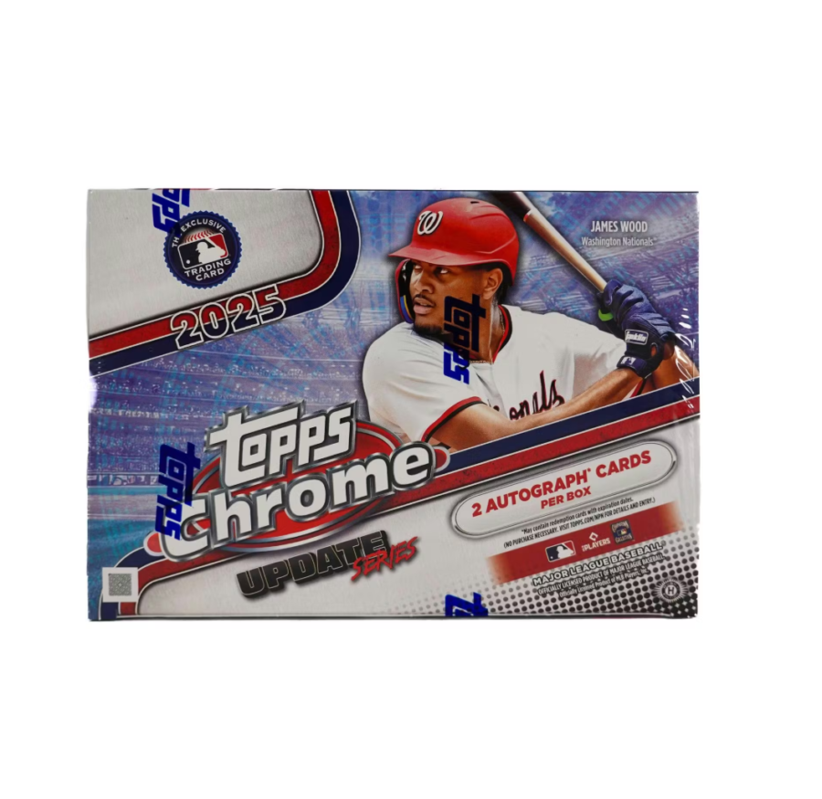 2025 Topps Chrome Update Series Baseball Breaker’s Delight Box