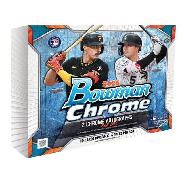 2026 Bowman Chrome Baseball Hobby Box