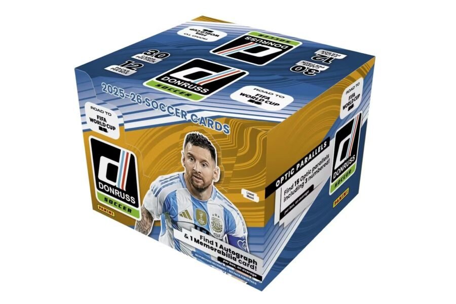 2025/26 Panini Donruss Road to World Cup Hobby Box