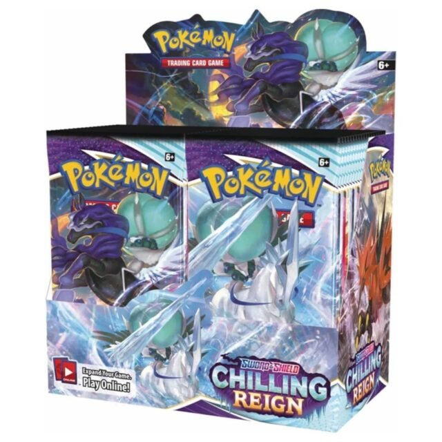 Pokemon TCG: Sword & Shield Chilling Reign Booster Box – 36 Packs