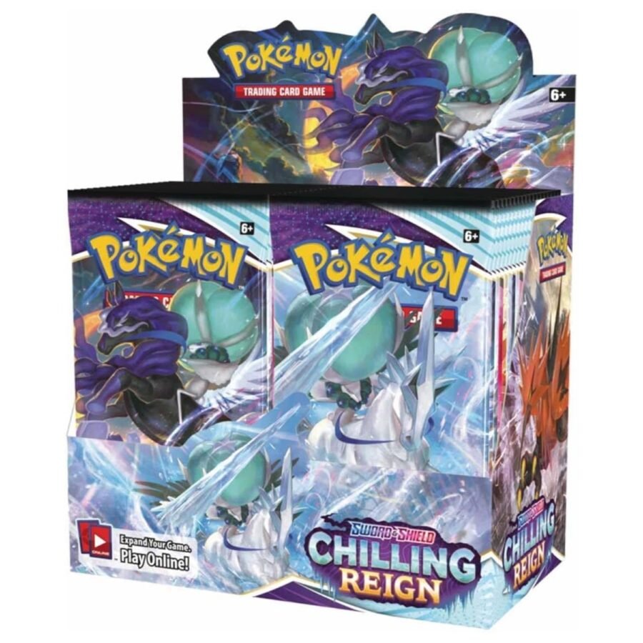 Pokemon TCG: Sword & Shield Chilling Reign Booster Box – 36 Packs