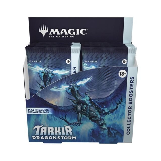 Magic The Gathering Tarkir: Dragonstorm – Collector Booster Display