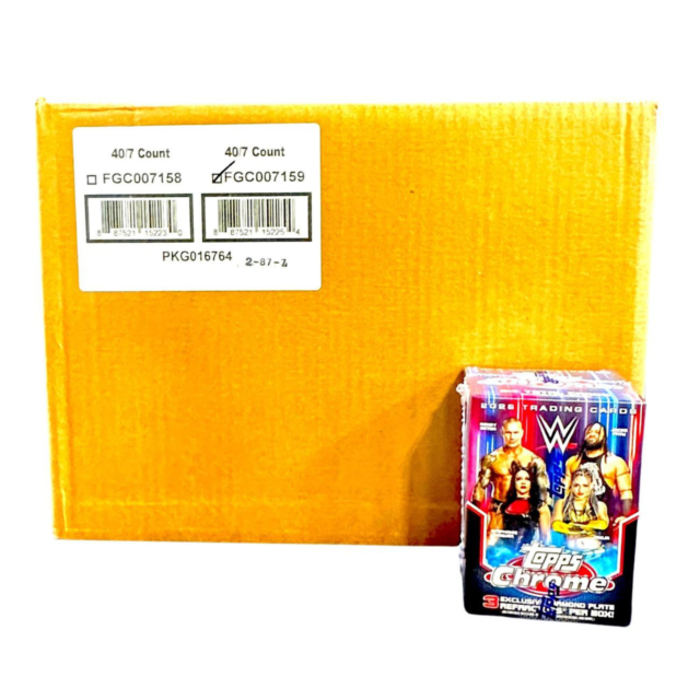 2026 Topps Chrome WWE Blaster 40-Box Case