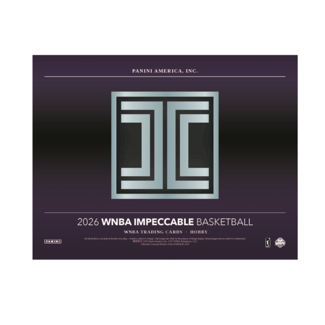 2026 Panini Impeccable WNBA Basketball Hobby 3-Box Case