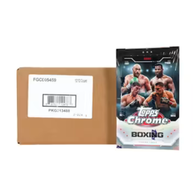 2024 Topps Chrome Boxing Hobby 12-Box Case