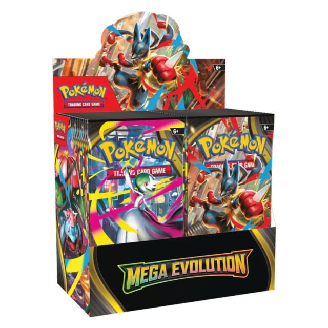 Pokemon TCG: Mega Evolution – Base Set Enhanced Booster Box – 36 Packs + 1 Promo Card