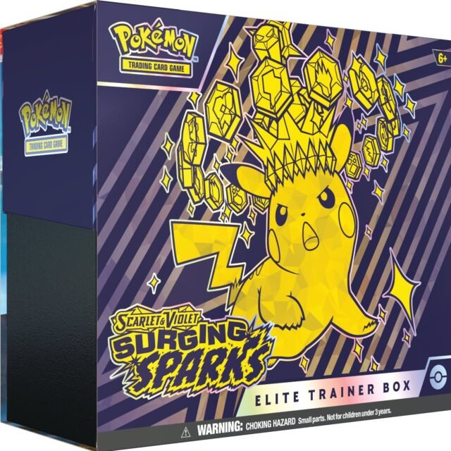 Pokemon TCG: Scarlet & Violet – Surging Sparks Elite Trainer Box