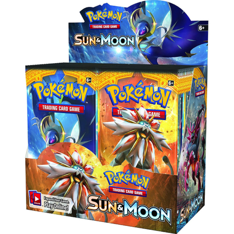 Pokemon TCG: Sun & Moon – Base Set Booster Box – 36 Packs