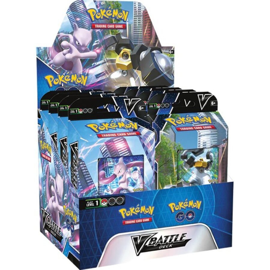 Pokemon TCG: Pokemon GO V Battle Deck – Mewtwo or Melmetal – 8 Decks