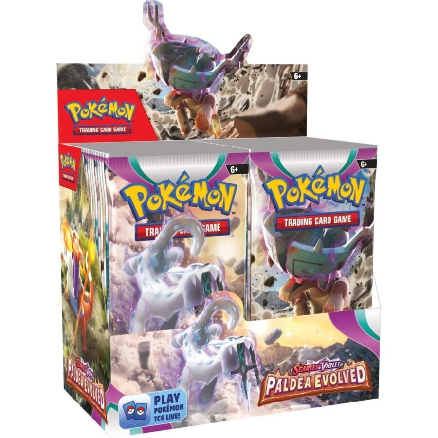 Pokemon TCG: Scarlet & Violet – Paldea Evolved Booster Box – 36 Packs