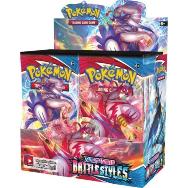 Pokemon TCG: Sword & Shield – Battle Styles Booster Box – 36 Packs