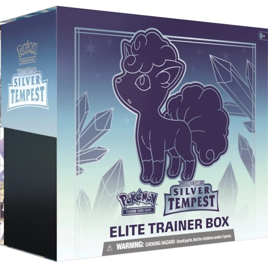 Pokemon TCG: Sword & Shield – Silver Tempest Elite Trainer Box