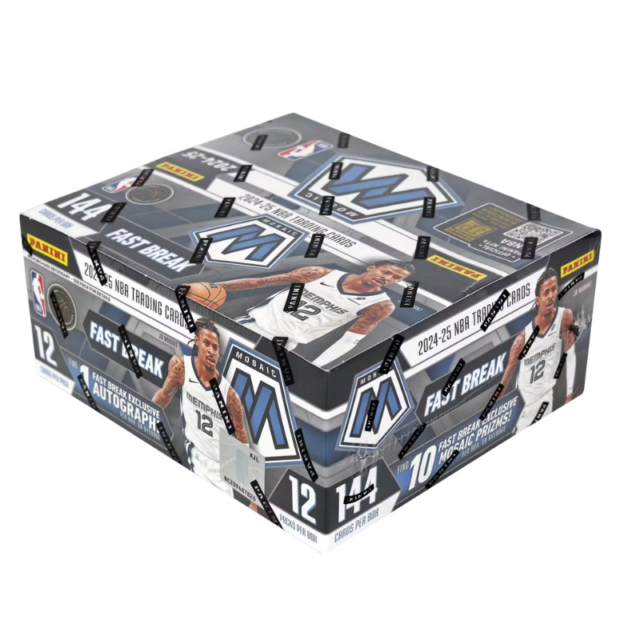 2024/25 Panini Mosaic Basketball Fast Break 20 Box Case
