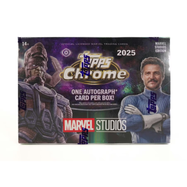 2025 Topps Marvel Studios Chrome Hobby Breaker’s Delight Box