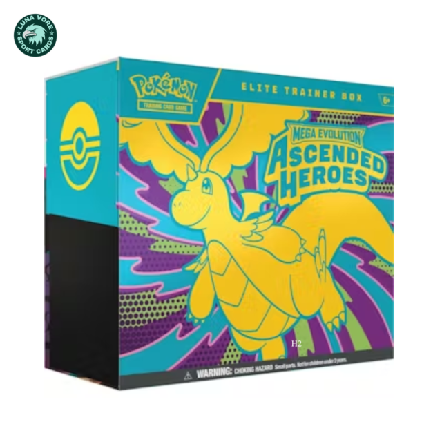Pokemon Mega Evolution Ascended Heroes Elite Trainer 10 Box Case