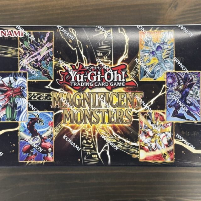 Yugioh Magnificent Monsters Display Box (10 Mini Boxes) Factory Sealed