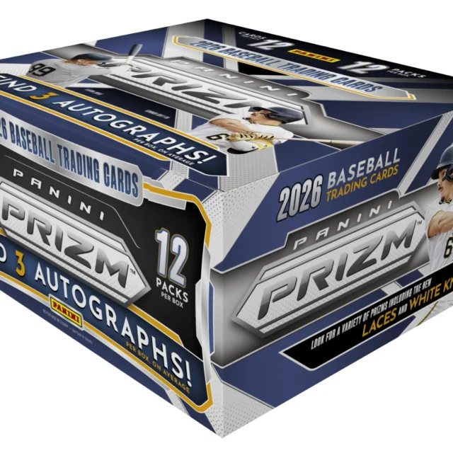 2026 Panini Prizm Baseball MLB Factory Sealed Hobby Box