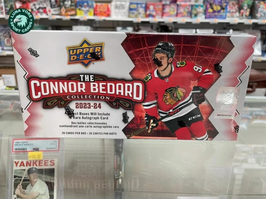 2023-24 Upper Deck CONNOR BEDARD COLLECTION Factory Sealed Box Look for Autos