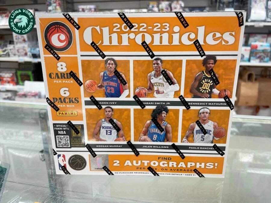 2022-23 Panini Chronicles Basketball HOBBY BOX 2 Autographs Factory Sealed F/S