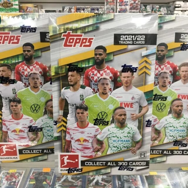 (3) 2021-22 Topps Bundesliga Soccer HOBBY BOX Lot In Hand Factory Sealed