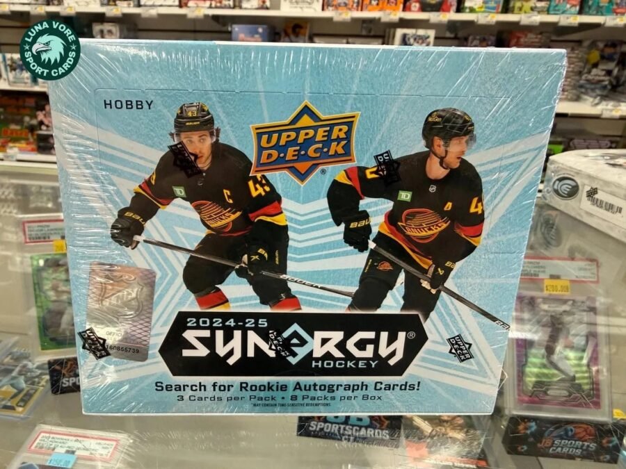 2024-25 Upper Deck Synergy Hockey HOBBY BOX Look for Autos Factory Sealed