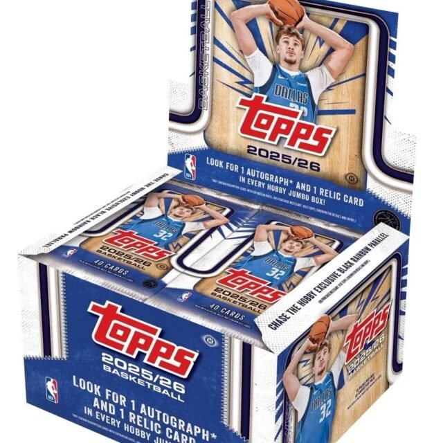 2025-26 Topps Basketball – Hobby Jumbo Box – SHIPS 10/23/25 PRESALE
